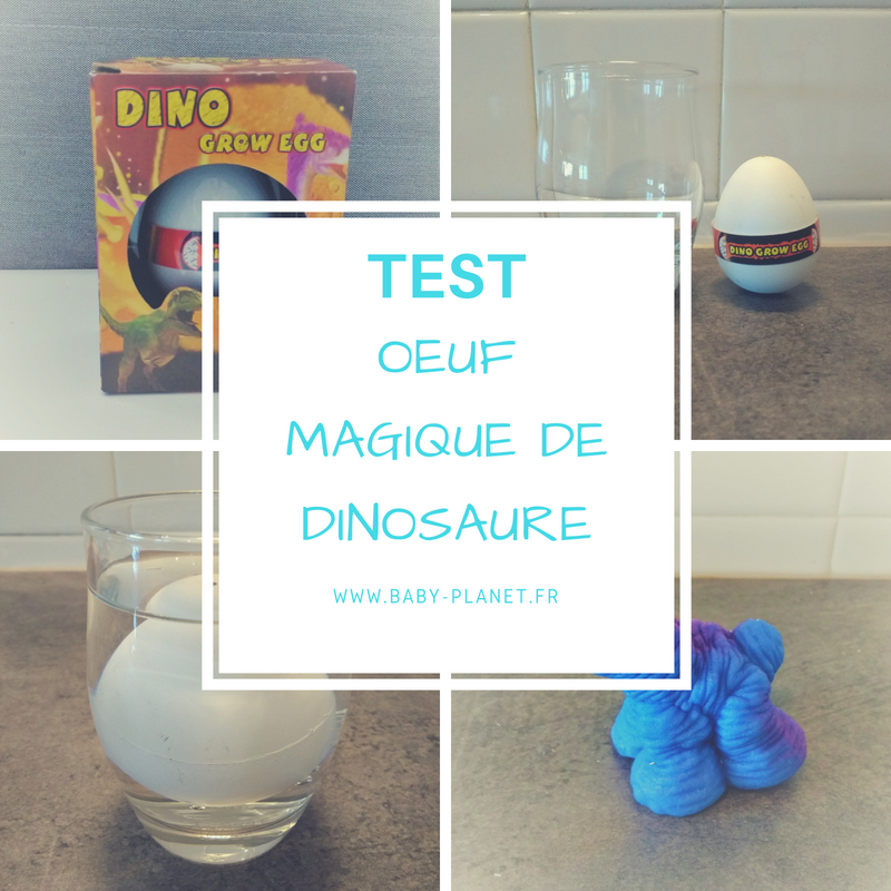 Test : Oeuf magique de dinosaure