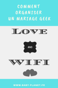 mariage geek