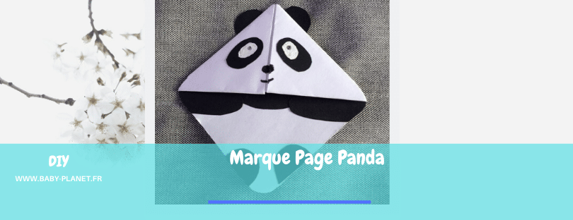 DIY : Marque Page Panda