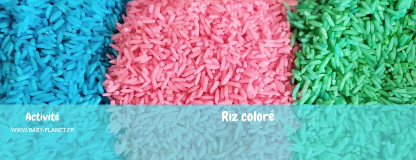 Riz coloré _ Activité